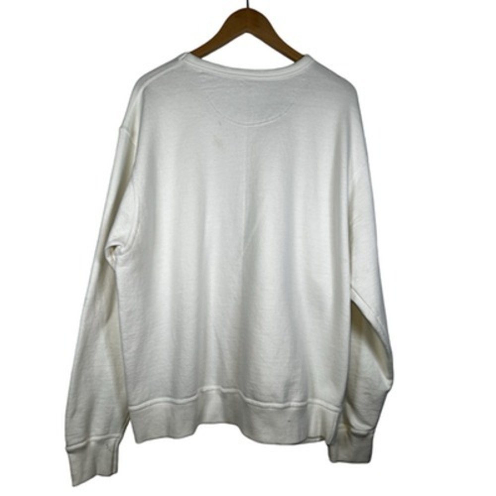 Champion Sweatshirt Mens XL White Crewneck Cartoon MADCAB Franklin Peanuts - Picture 3 of 14